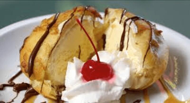 TEMPURA FRIED ICE CREAM