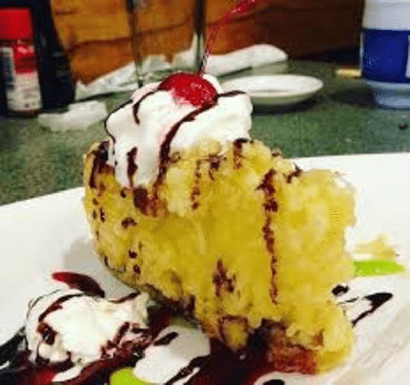 TEMPURA FRIED CHEESE CAKE